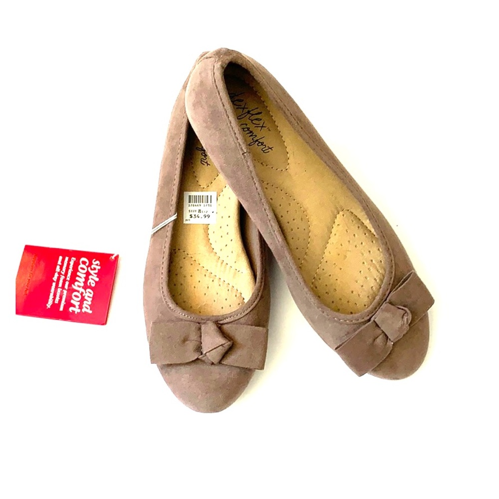 Taupe flats